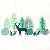 Lush Woodland Border