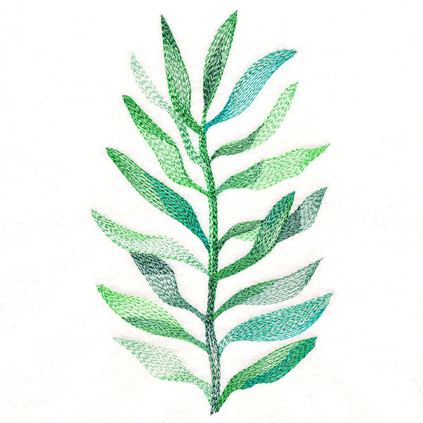 Wispy Botanical in Watercolor