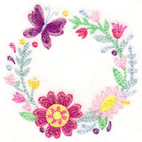 Blossoming Butterfly Wreath