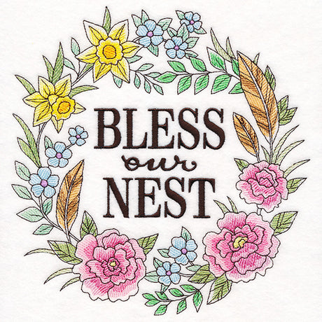 Bless Our Nest Wreath
