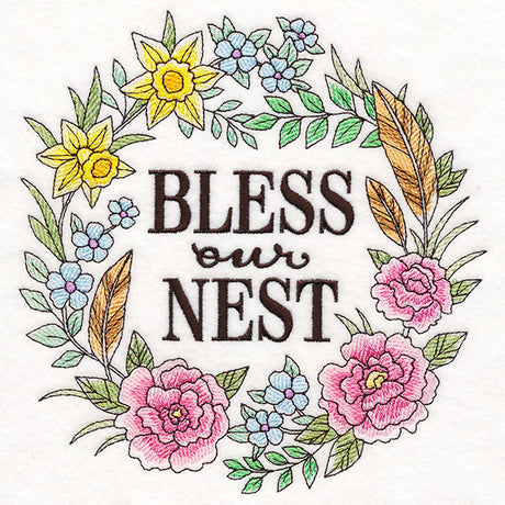 Bless Our Nest Wreath