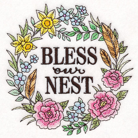 Bless Our Nest Wreath