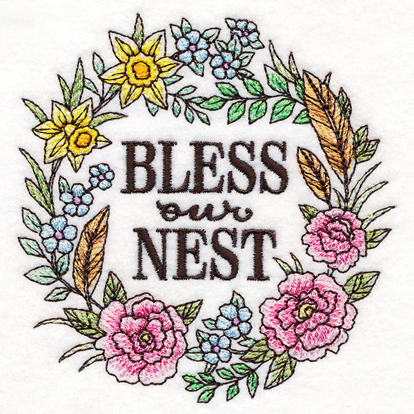 Bless Our Nest Wreath