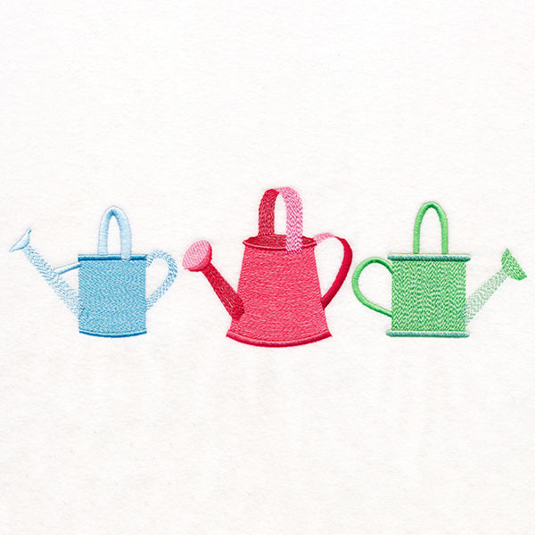 Bright and Breezy Watering Cans Trio