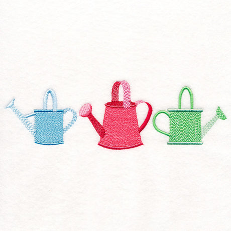 Bright and Breezy Watering Cans Trio