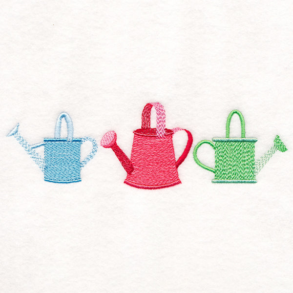 Bright and Breezy Watering Cans Trio