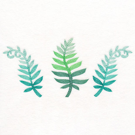 Bright and Breezy Ferns Trio