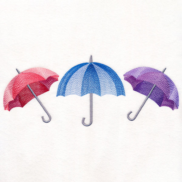 Bright and Breezy Umbrellas Trio