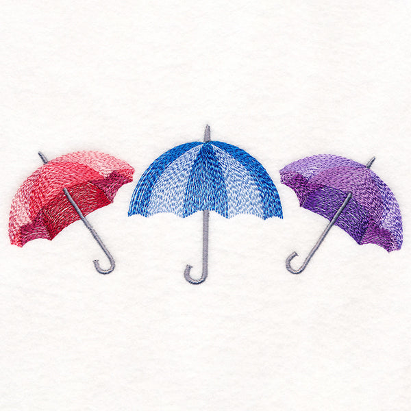 Bright and Breezy Umbrellas Trio