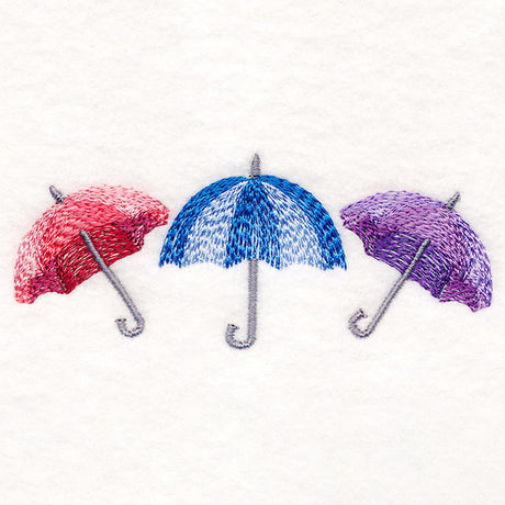 Bright and Breezy Umbrellas Trio