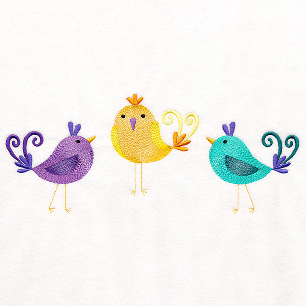 Bright and Breezy Birds Trio