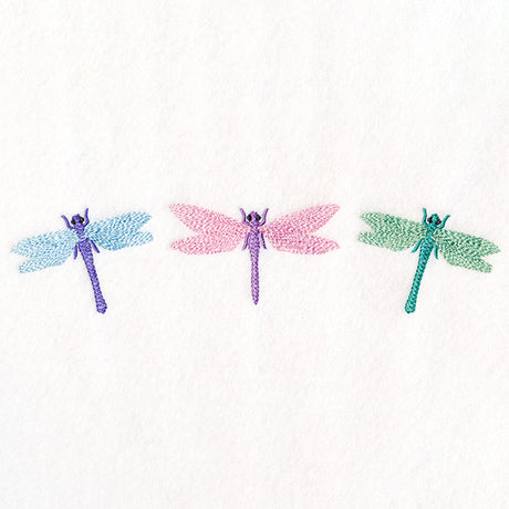 Bright and Breezy Dragonflies Trio