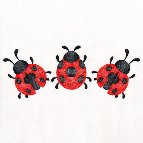 Bright and Breezy Ladybugs Trio