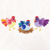 Bright and Breezy Chickens Trio