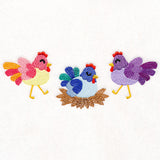 Bright and Breezy Chickens Trio