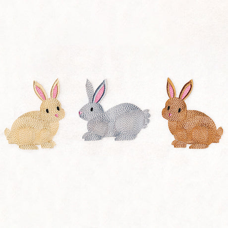 Bright and Breezy Bunnies Trio