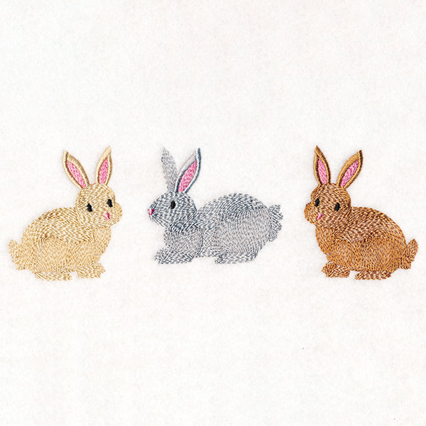 Bright and Breezy Bunnies Trio