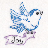 Little Bird with Joy Banner (Vintage)