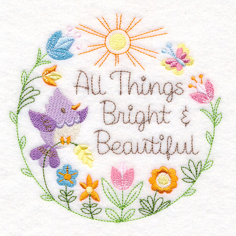All Things Bright & Beautiful Wreath