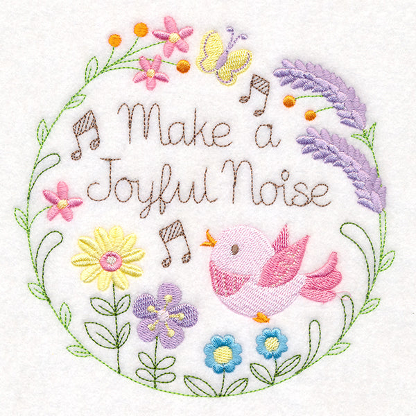 Make a Joyful Noise Wreath