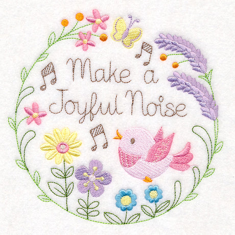 Make a Joyful Noise Wreath