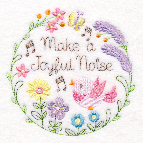 Make a Joyful Noise Wreath