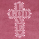 Love God Cross (Embossed)