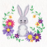 Bunny in Spring Blooms