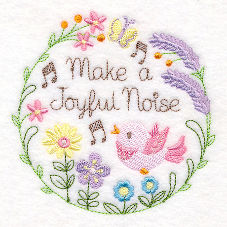 Make a Joyful Noise Wreath