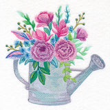 Garden Blooms Watering Can