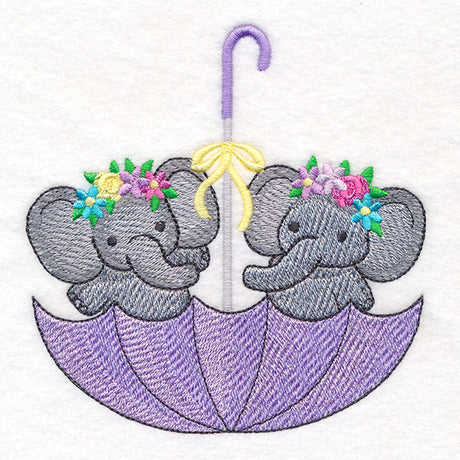 Umbrella Elephants