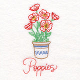 Fancy Flowerpot Poppies (Vintage)