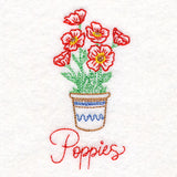 Fancy Flowerpot Poppies (Vintage)