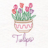 Fancy Flowerpot Tulips (Vintage)