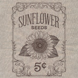 Flower Garden Seed Packet - Sunflowers