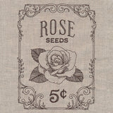 Flower Garden Seed Packet - Roses