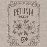 Flower Garden Seed Packet - Petunias