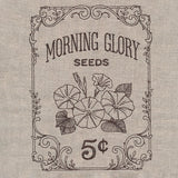 Flower Garden Seed Packet - Morning Glories