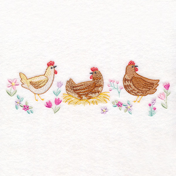 Spring Chicken Border