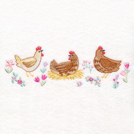 Spring Chicken Border