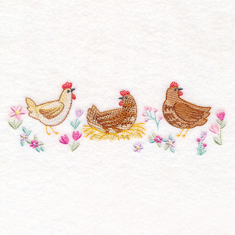Spring Chicken Border