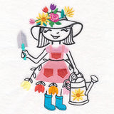 Wildflower Garden Girl