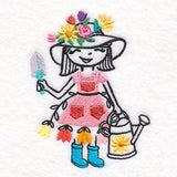 Wildflower Garden Girl