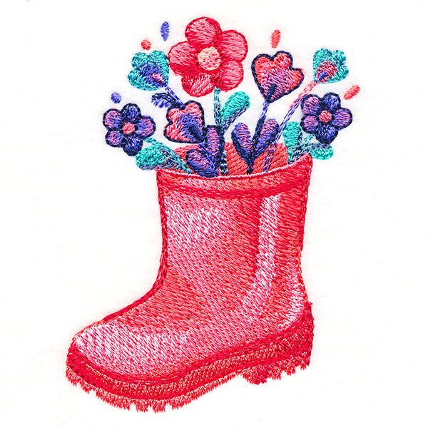 April Showers Rain Boots