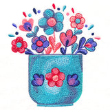 April Showers Flowerpot