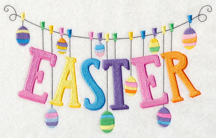 Easter Egg Clothesline