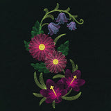 Elegant Aster & Bluebell Spray