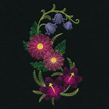 Elegant Aster & Bluebell Spray