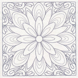 Baroque Beauty Quilting Square 1 (Double Run)