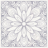 Baroque Beauty Quilting Square 1 (Double Run)